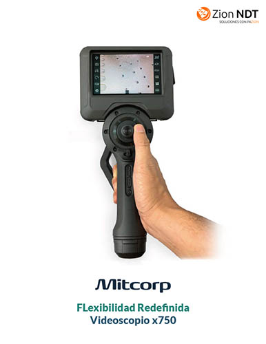 Videoscopio X750 especificaciones