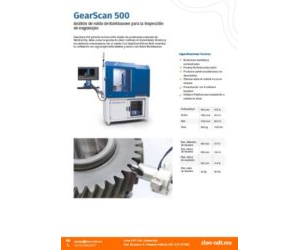 Folleto GearScan 500