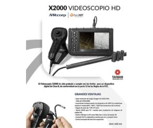 Manual X2000 Videoscopio HD